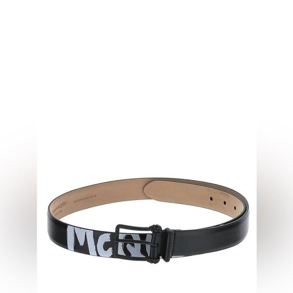 Alexander McQueen logo belt M - Picture 1 of 5